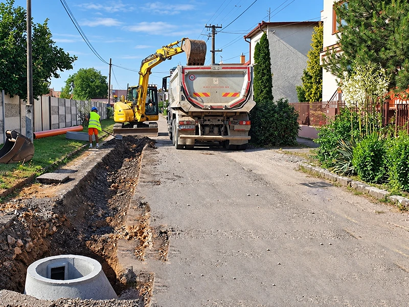 Dobudovanie kanalizačnej siete v Želiezovciach